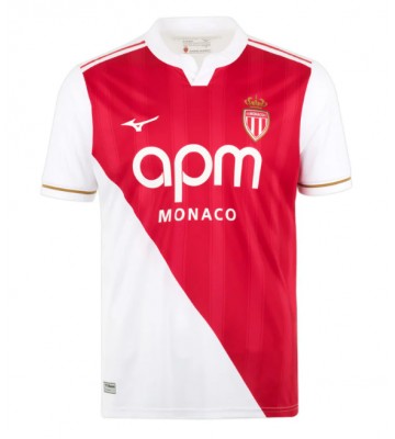 AS Monaco Aleksandr Golovin #10 Hjemmebanetrøje 2025-26 Kortærmet